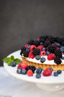 Summer Berry Tart - Desserts