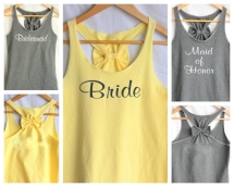 Tank tops to wear the day of the wedding - Our destination wedding