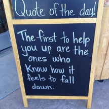 The first to help quote - Quotes