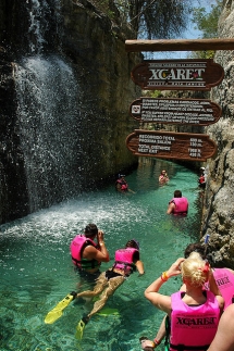 Underground River Xcaret, Mexico - Beautiful places