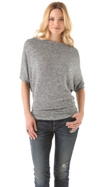Velvet Ingrid Lurex Sweater - Clothing, Shoes & Accessories