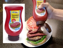 Vilhelf Lillefläsk Squeezable Bacon! - Tasty Grub
