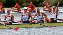 Women's Eight Rowing Team USA Wins Gold - USA Medals at the 2012 London Olympics