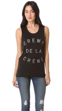 Zoe Karssen Creme De La Creme Tank - Fave Clothing & Fashion Accessories