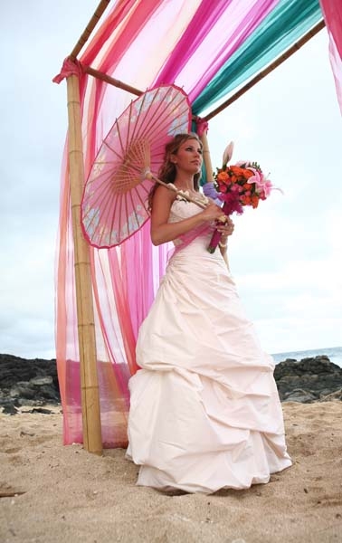 Arch idea for beach wedding - Image 2