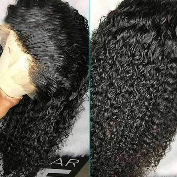 Ashimary Jerry curly lace front wigs human hair affordable lace wigs - Image 2