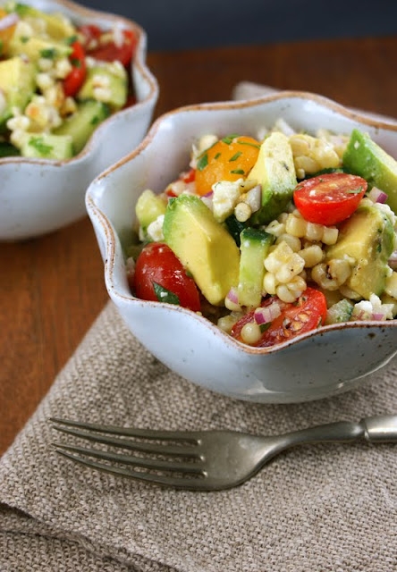 Avocado and Grilled Corn Salad with Cilantro Vinaigrette - Image 2