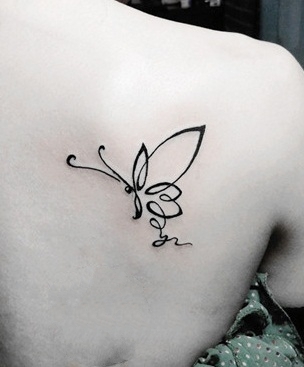 Butterfly tattoo