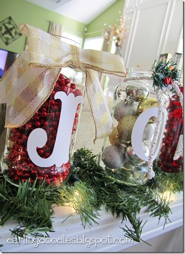 Christmas Jar Decorations