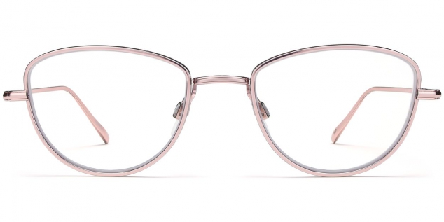 Eleanor Eyeglasses in Lilac Silver - Image 2