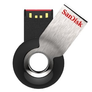 Flash drive that attaches to your key ring
