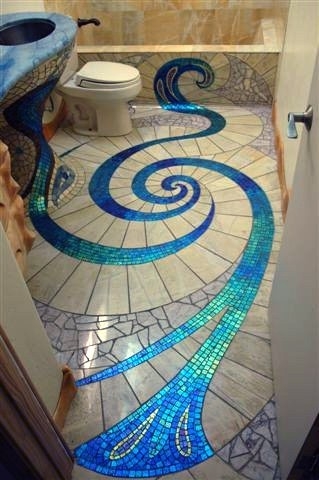 Floor tile design