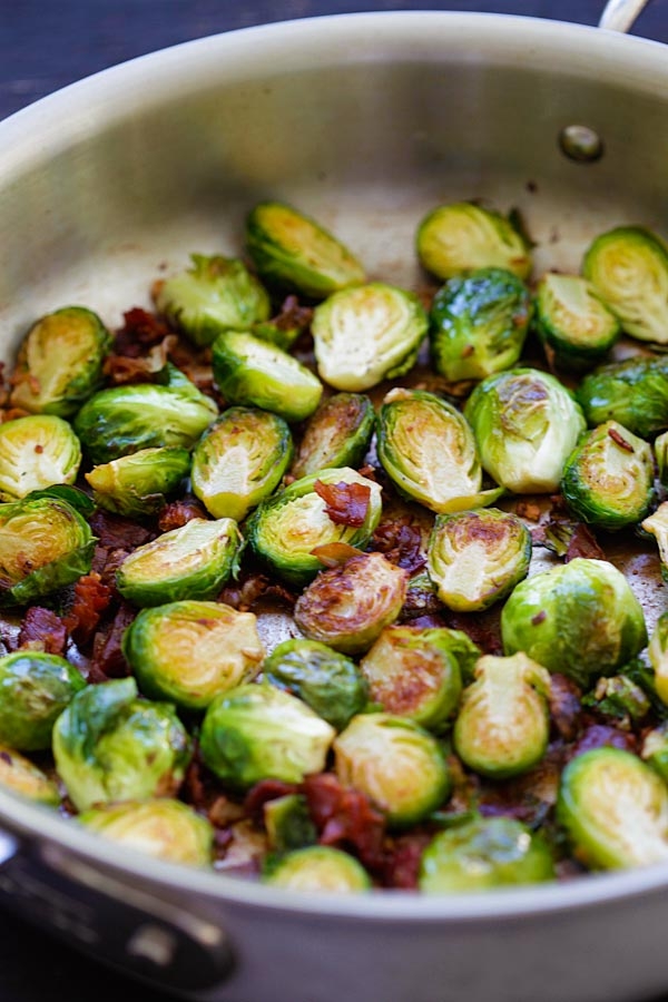 Garlic-Prosciutto Brussels Sprouts - Image 3