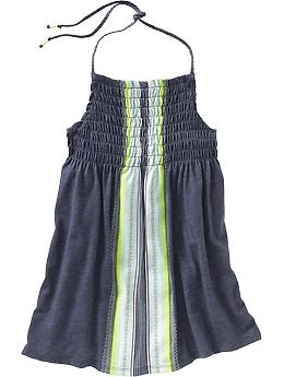 Girls Smocked Halter Top from Old Navy