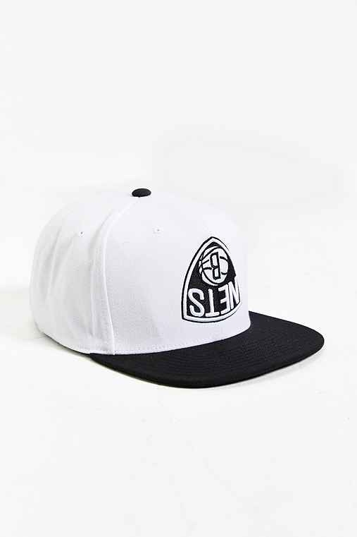Hall Of Fame X Mitchell & Ness Brooklyn Nets Upside-Down Snapback Hat