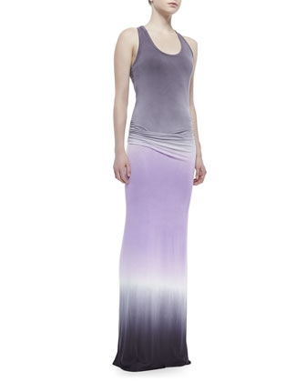Hamptons Ombre Jersey Maxi Dress by Young Fabulous and Broke