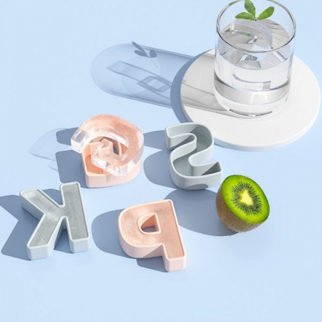 Hot New Arrival BPA Free Silicone Individual Alphabet Ice Cube Manufacturer - Image 2