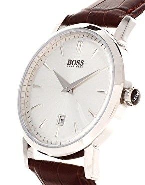 Hugo Boss Leather Watch - Image 2