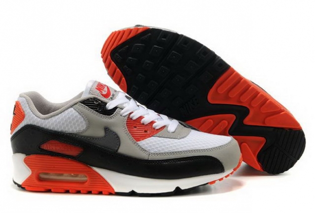 "Infrared" Nike Air Max 90s Trainers