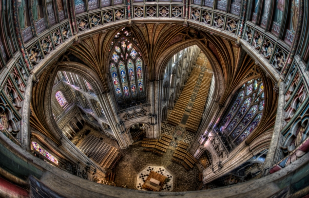 Inside Ely Cathedral