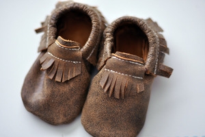 Moccasins - Weathered Brown