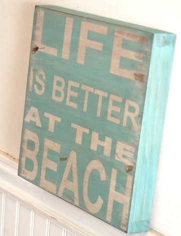 Life is better at the beach