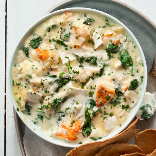 Baked Lobster & Brie Dip 