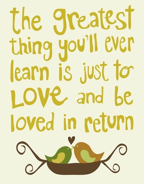 The greatest thing...