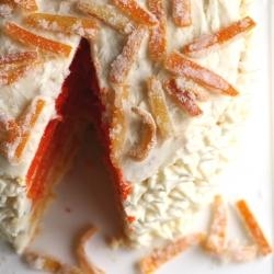 Orange Ombre Cake