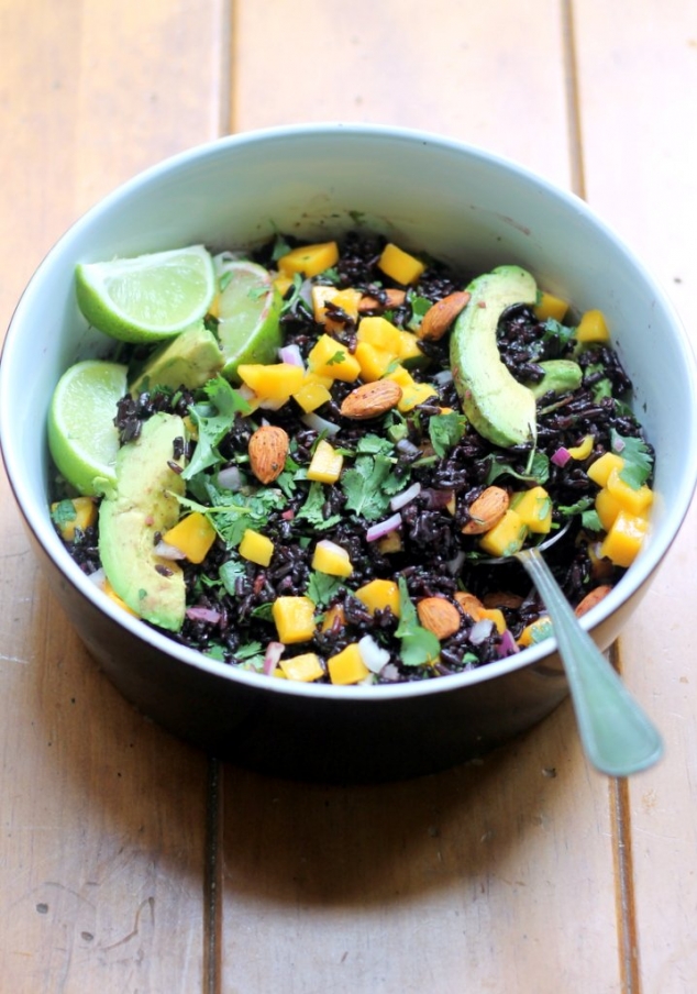 Mango & Avocado Black Rice Salad with Cilantro-Lime Vinaigrette - Image 2
