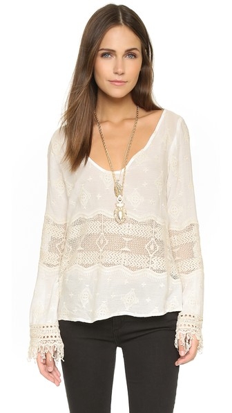 Marisa Long Sleeve Bell Top by LIV 