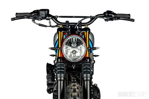 Martini Harley XL883R by Shaw Speed & Custom - Image 3