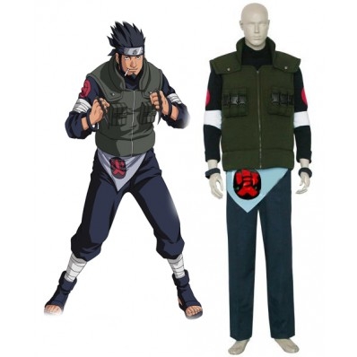 Naruto Sarutobi Asuma Cosplay Costume