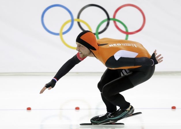 Netherlands Michel Mulder wins Gold for men's 500m speed skating - Image 2