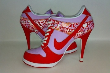 Nike Dunk SB Low Heels Pink/Red 