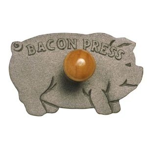 Norpro Cast Iron Pig Bacon Grill Press