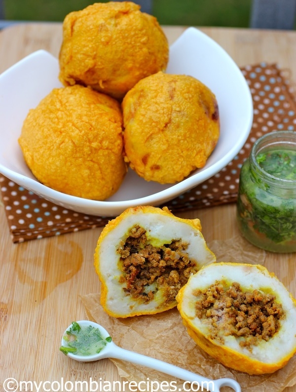 Papa Rellenas Colombianas