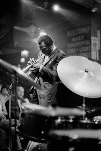Photo of Miles Davis Performing at Shelly's