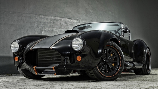 Shelby Cobra - classic car with modern paint job