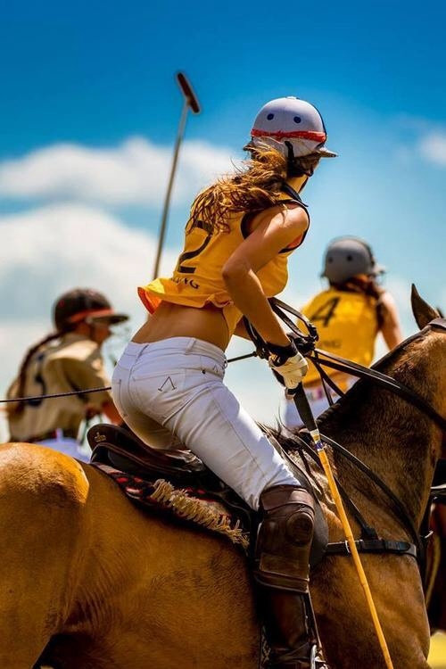The ancient game of polo.  Few other games like it.