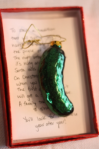 The Christmas Pickle