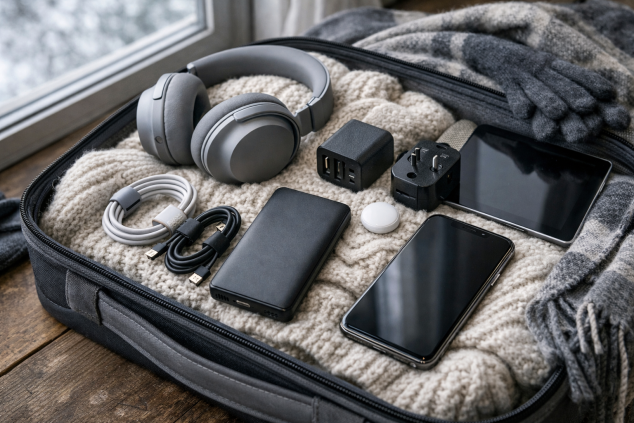 The Portable Tech I Always Pack for Winter Travel