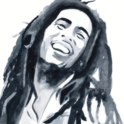 "The Prophet" Bob Marley art print