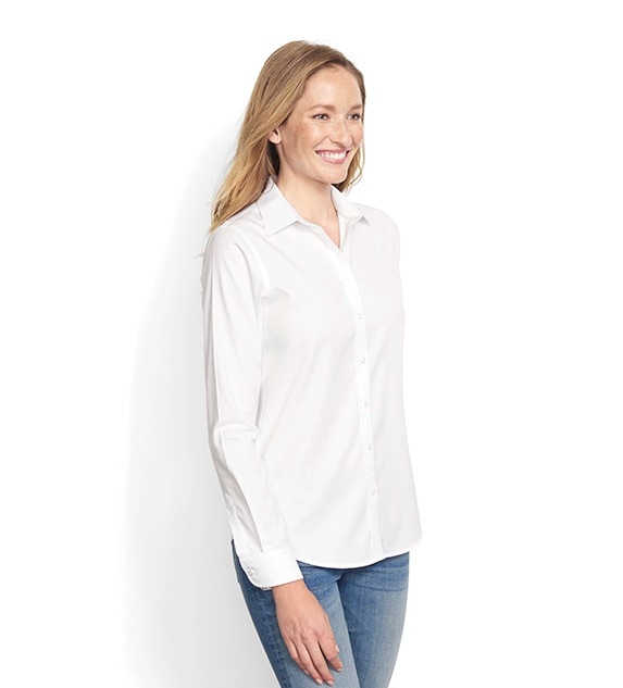 Wrinkle-Free Cotton Pinpoint Oxford Shirt
