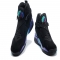 305381 041 Nike Air Jordan 8 "Aquas" Black Bright Concord - Air Jordans