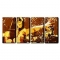 A Fashion Girl Wearing Sunglasses Oil Painting - Set of 4 - Free Shipping