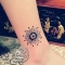 Abstract dandelion tattoo - Tattoos