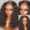 Brazilian Kinky Curly Lace Frontal Wig Pre Plucked With Baby Hair 13X4 Human Hair Wigs - Unassigned