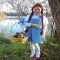 Dorothy & Toto Costume - Halloween costume ideas for the kids