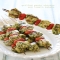 Grilled Pesto Chicken and Tomatoe Kebabs - Cooking